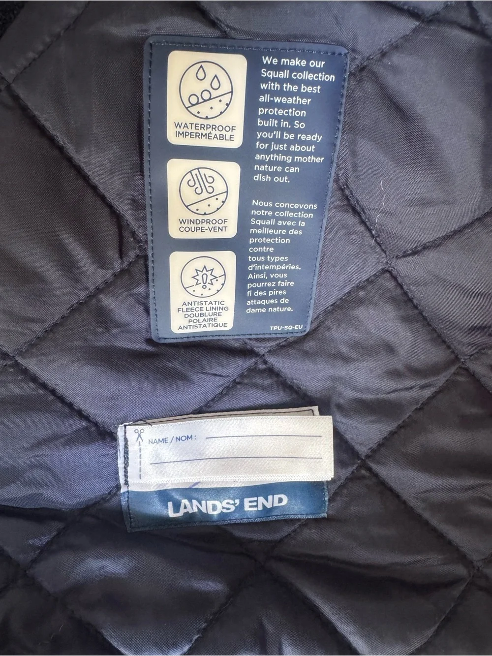 Lands End warm hooded